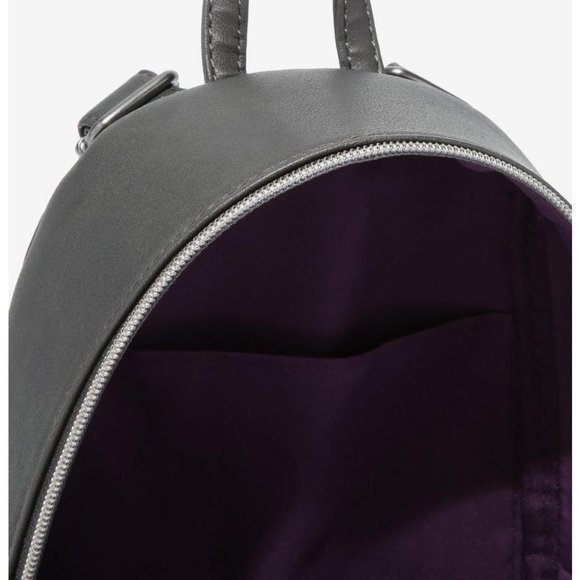 Loungefly Disney Villains Mini Backpack Villain Characters Roses Floral Bag - Picture 3 of 3